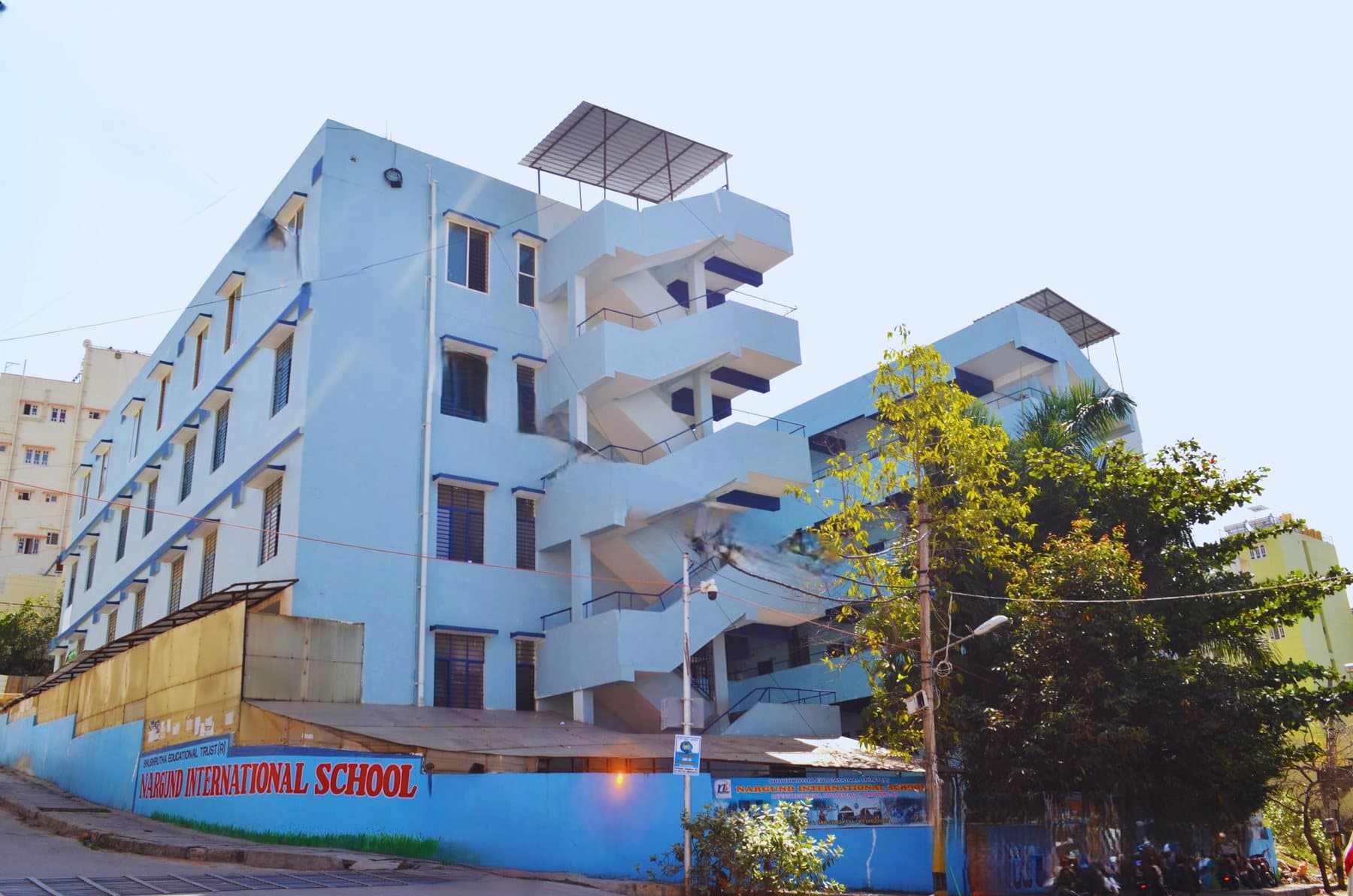 The Nargund campus building in Bengaluru