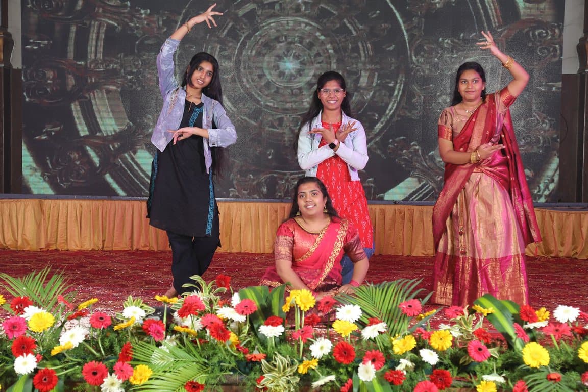Dance performance at the annual day