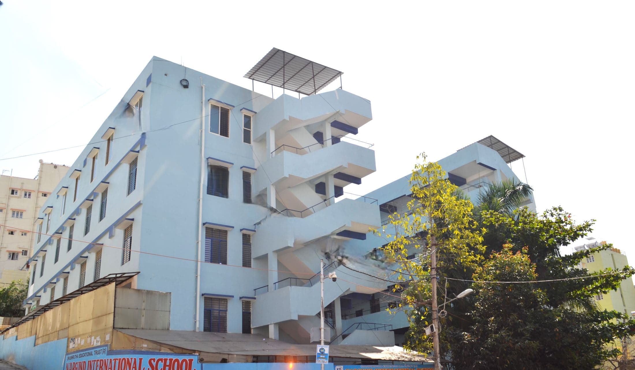 Nargund International School building in Bengaluru