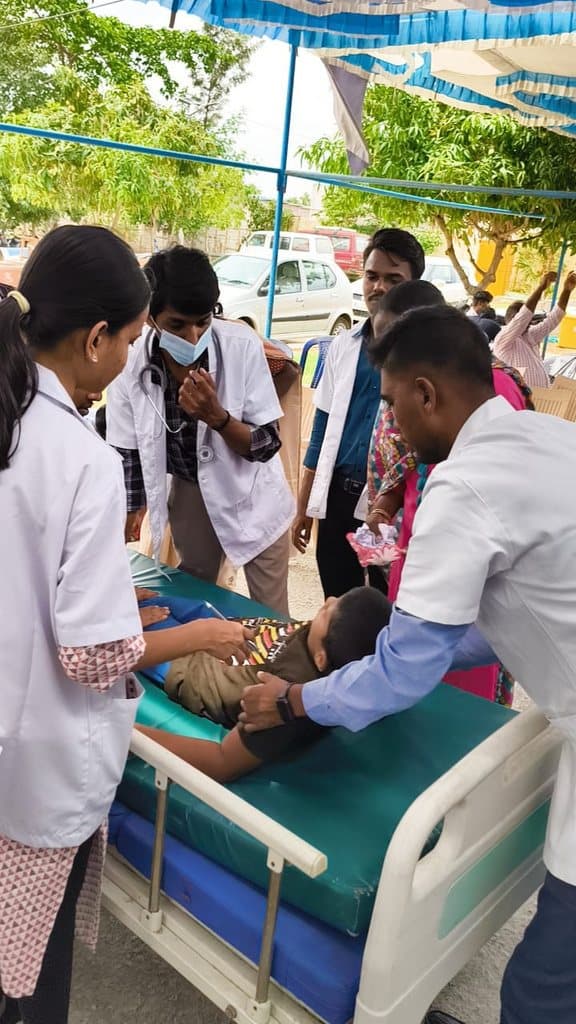 Physiotherapy treatment camp